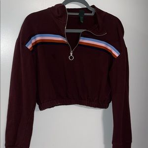 Cropped sweatshirt